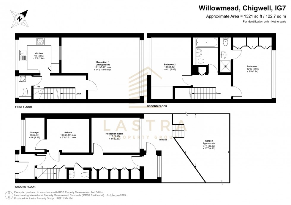 Floorplan for Willowmead, Chigwell