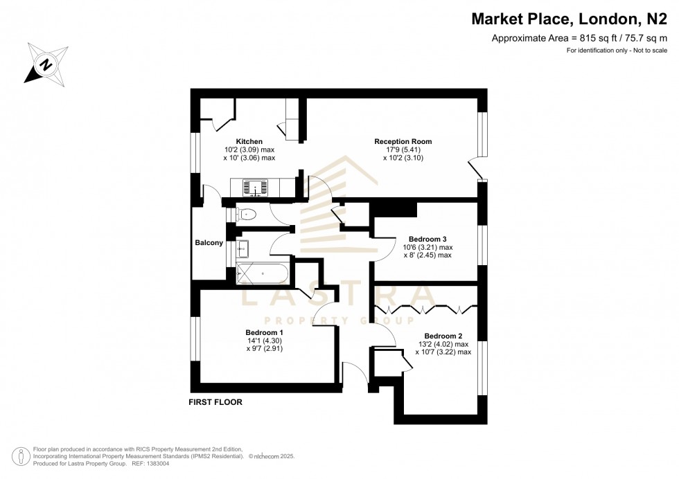 Floorplan for Market Place, London